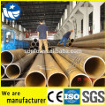 China supplier structure welded carbon S235JR steel tubes